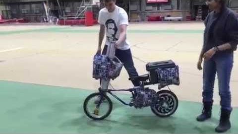 Cornell Autonomous Bicycle test 3/23/2015