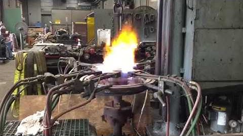 Flame Hardening Gears (part 1 of 4) - IR Engraving