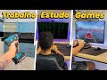Um dia na vida de um Gamer que Trabalha e Estuda