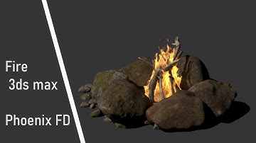 How to create Fire - 3ds max tutorial - Phoenix FD