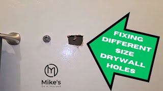 Fixing Drywall Holes