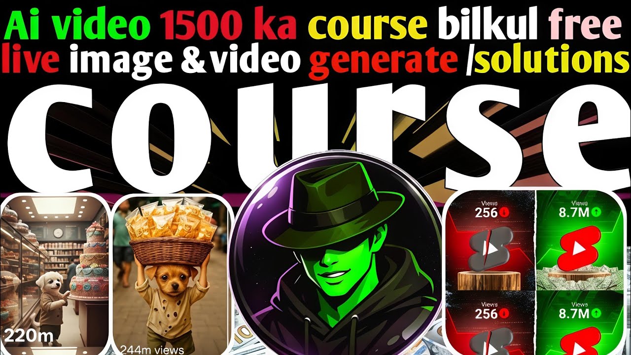 Ai Se Video Kaise Banaye (Full Course )✅Mobile Se Ai Video Kaise banaye | Ai Video Course Hindi