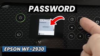 Epson Wf-2930 How To Get The Password