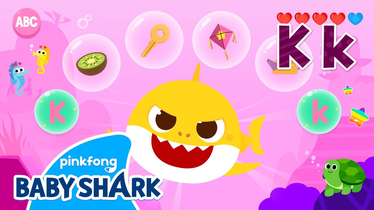 Alphabet K - Learn ABC with Baby Shark! | Phonics | Baby Shark Doo