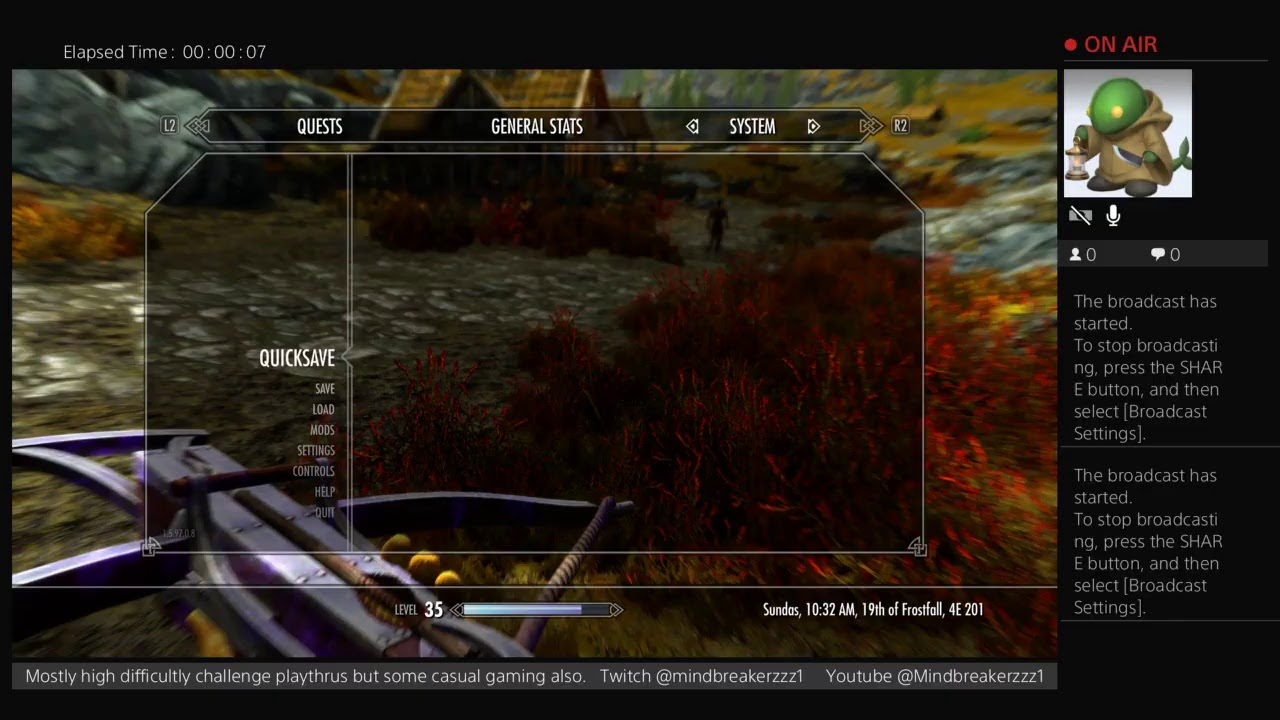 Skyrim.     Adamant overhaul. Blade and Blunt mod.