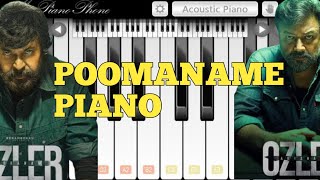 Poomaname Piano Notes Abreham Ozler Nirakkoottu