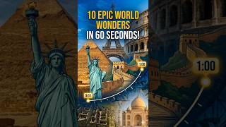 🤯 10 Epic Wonders You Can See in 60 Seconds! 🌎 #facts #quiz