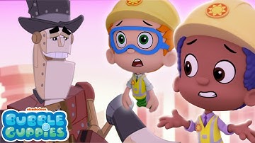 Nonny & Goby Rescue a Robot w/ Solar Power! 🤖☀️ Bubble Guppies