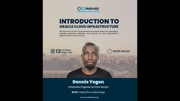 Introduction To Oracle Cloud Infrastructure By Dennis Yegon