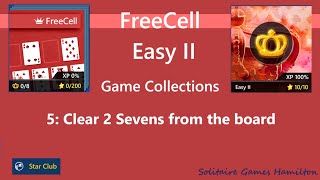 Star Club | FreeCell Easy II - #5: Clear 2 Sevens from the board screenshot 5