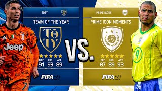 PRIME ICON MOMENTS vs. TEAM OF THE YEAR!