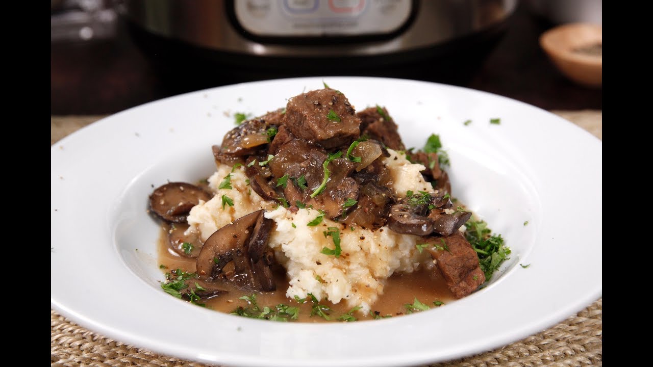 Instant Pot Beef Tips and Gravy - YouTube