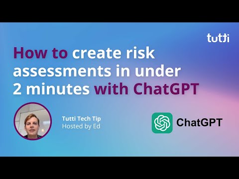 How To Create Film Shoot Risk Assessments With ChatGPT - video from Tutti Space