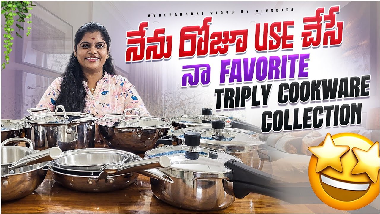 Bergner/Stahl/Indus Valley/Prestige/Vinod/My Favorite Triply Stainless Steel Cookware Collection