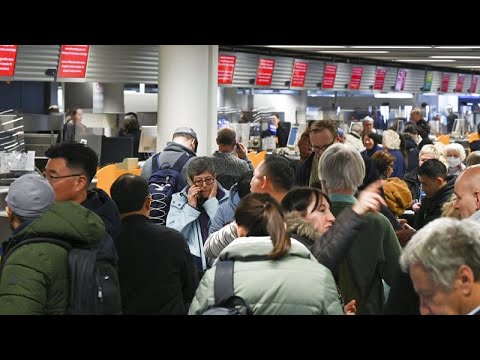 Сбой в системе Lufthansa привёл к хаосу в аэропорту Франкфурта