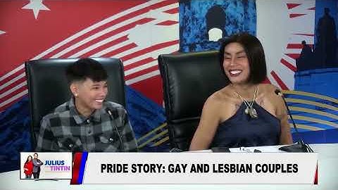 Pride story ng isang gay & lesbian couple | Julius and Tintin