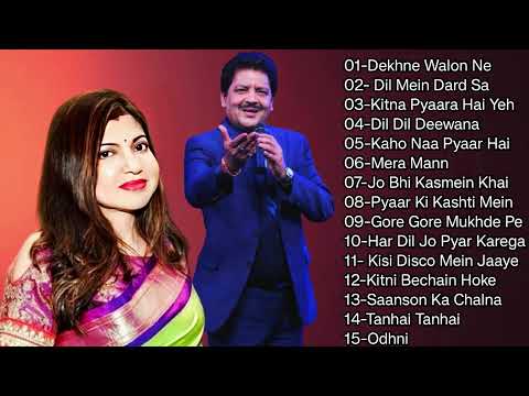 Best Of Alka Yagnik And Udit Narayan Songs | Evergreen 90's Songs