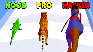 🤢 NOOB vs 😎 PRO vs 😈 HACKER - Evolution Rush | Download App Store APK screenshot 3