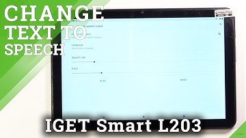 How to Convert Text to Speech in IGET Smart L203 – Customize Text