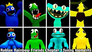 Roblox Rainbow Friends Chapter 1 funny moments 🥹😃 #4k #3d