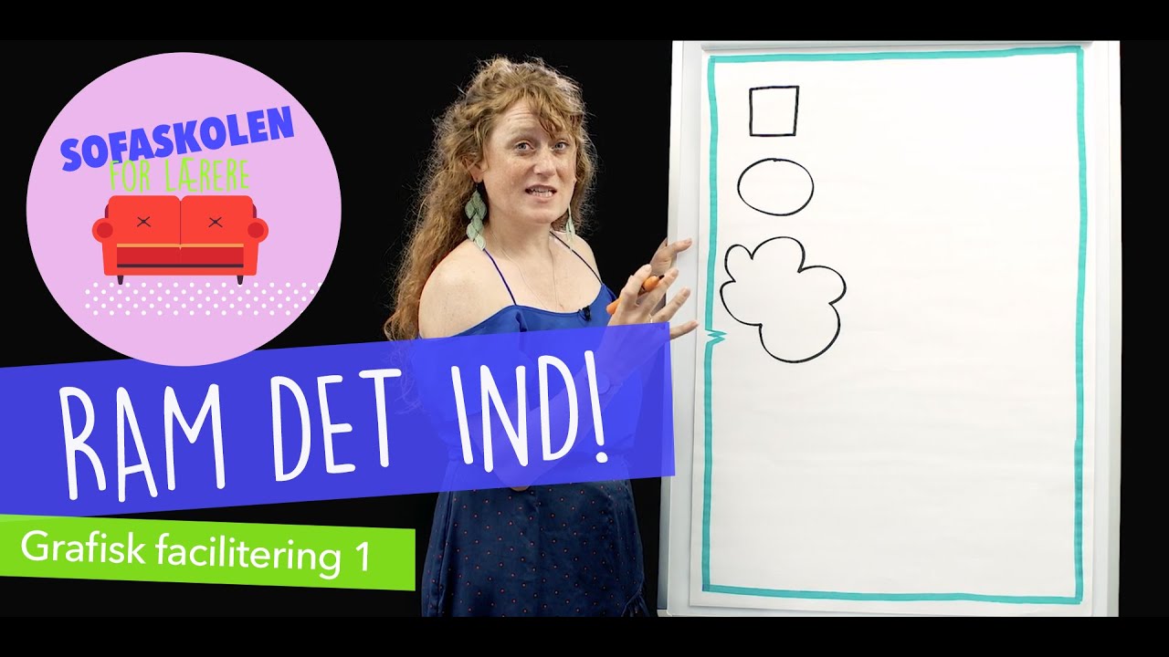 Lær at tegne rammer - Grafisk facilitering med Josefine