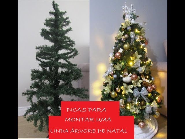 Decoração de Natal 2020: como montar a árvore de Natal? - DeUmZoom