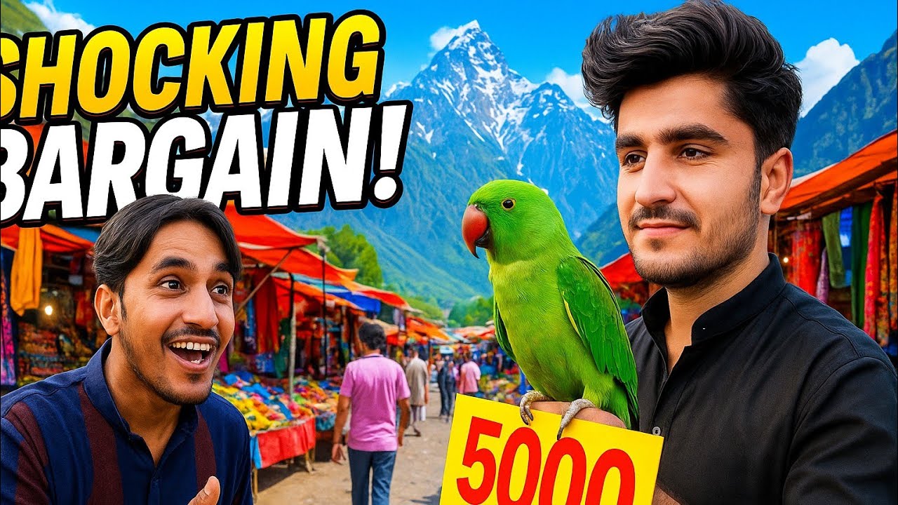 Local Market Mein 5000 Ka Mithu! Zabardast Funny Bargaining Bargain Gone Wrong 😂 🦜