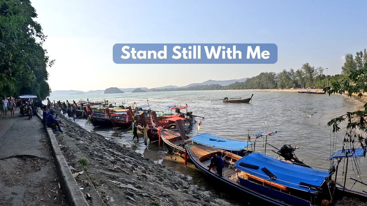 Just Standing Still | Long-Tail Boats at Ao Nang Beach