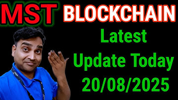MST BLOCKCHAIN international Launch procced Good News Update Today 
