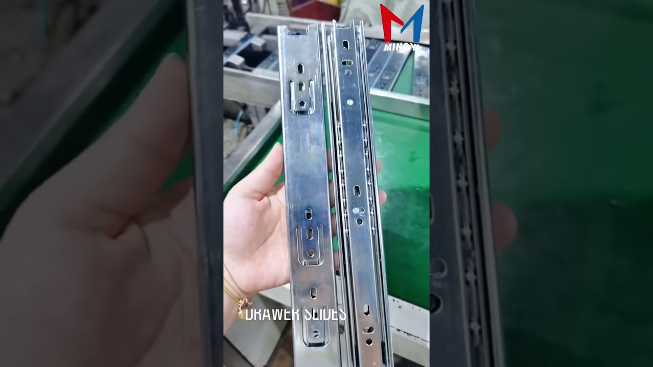 Drawer slides production process | China factory | Furniture fittings 