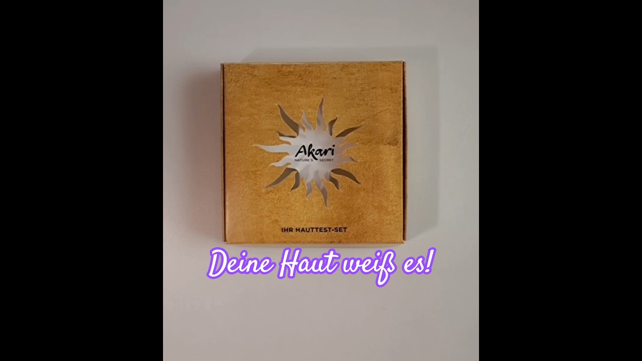 Der etwas andere Hauttest!