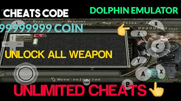 HOW TO USE CHEAT CODE IN DOLPHIN EMULATOR | UNLIMITED COIN,GUN | ANDROID