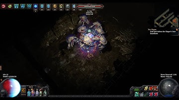 [POE][2.4] T15 Overgrown Ruin Double boss fully clear deathless Pathfinder COC physical