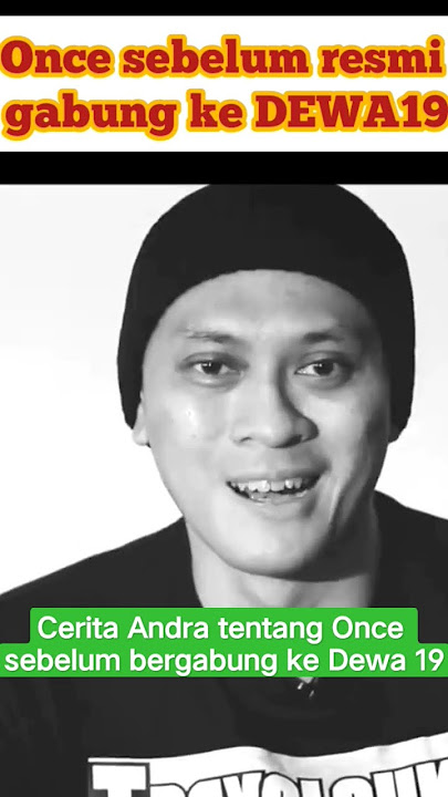 Andra Ramadhan: Once itu Suaranya Sting Banget‼️Cerita Andra Tentang Once #oncemekel #dewa19 #andra