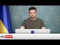 President Zelenskyy says '10,000 Russian soldiers have died' during the Russian invasion