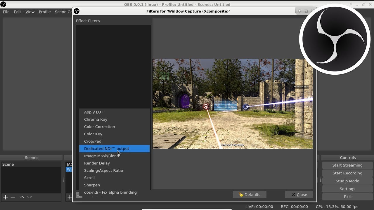 Obs Ndi Plugin Installation Comparison Linux Linuxgamecast