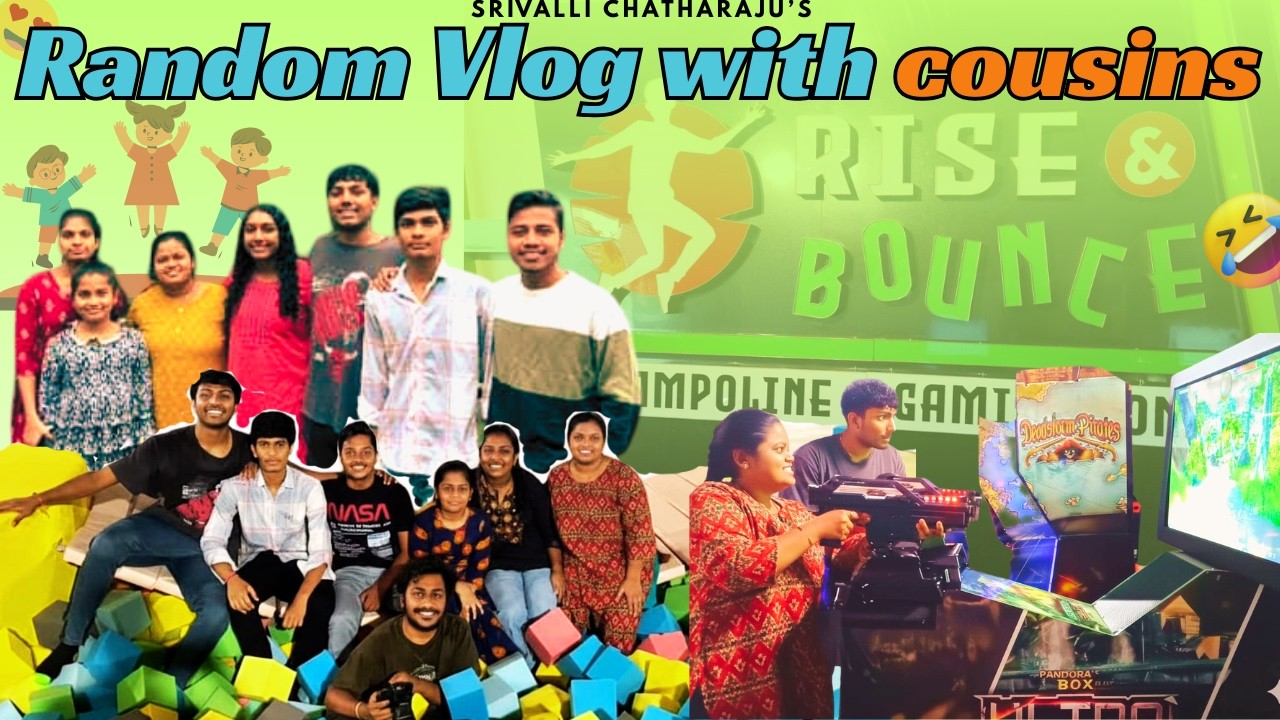 😎Random VLOG with COUSINS 😍 || FULL FUN 😂🤣 || Srivalli Chatharaju 