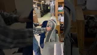 G&P Machinery Model# CF-80B2 Abrasive Belt Change