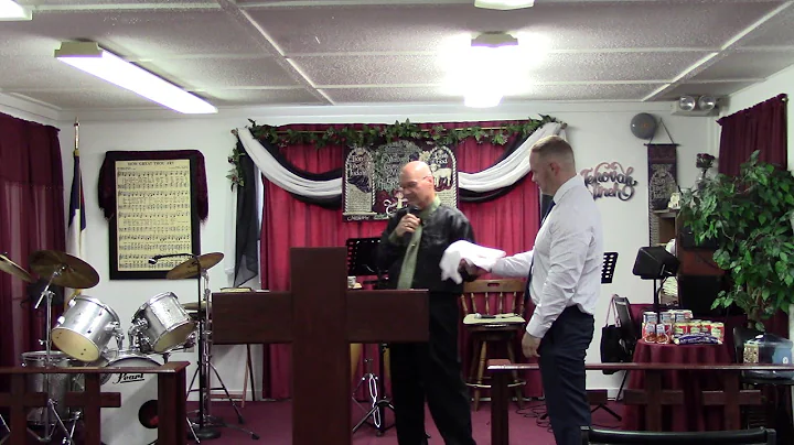 Ken Lacy Being Licensed To Minister