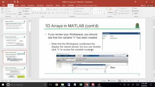 ENGR 111 Lecture 23:  MATLAB 3 (2017.04.04)