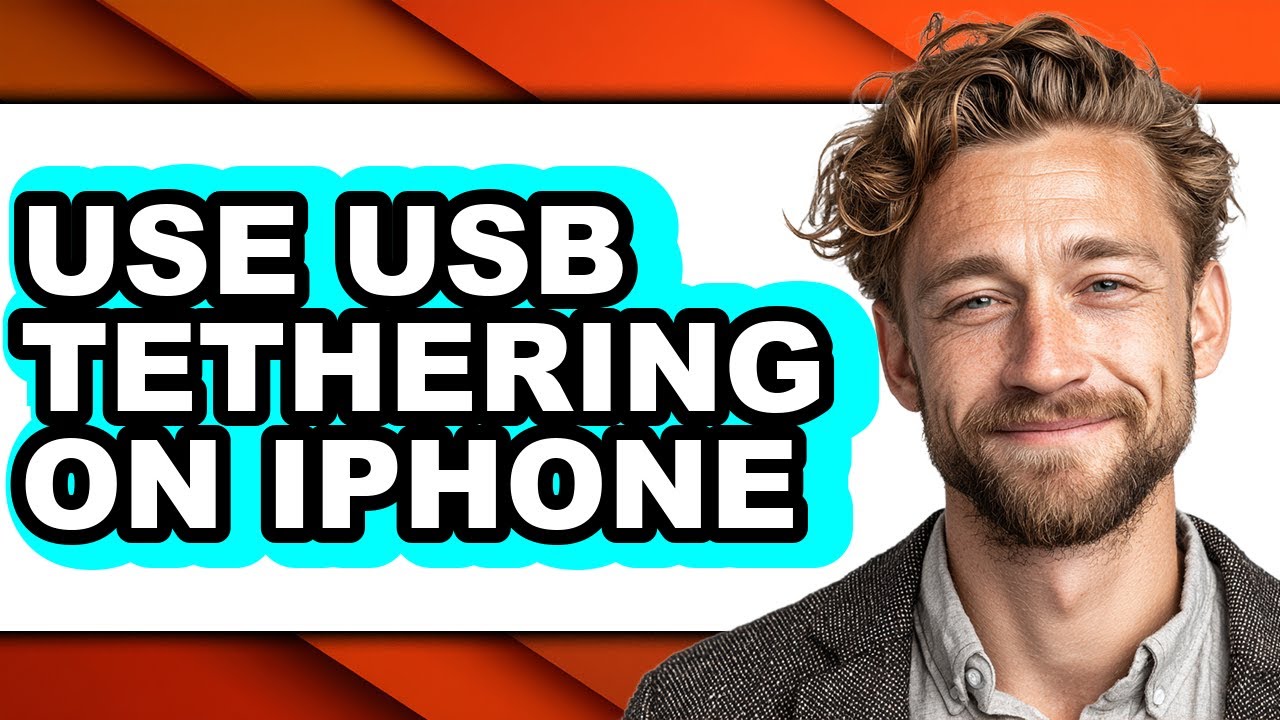 How to Use Usb Tethering on Iphone - Full Guide - YouTube