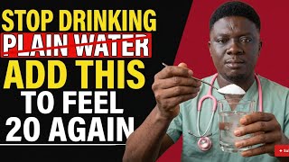 Stop Drinking Plain Water Now | This Simple Trick Boosts Blood Flow Fast.