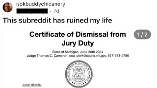 Banned from jury duty