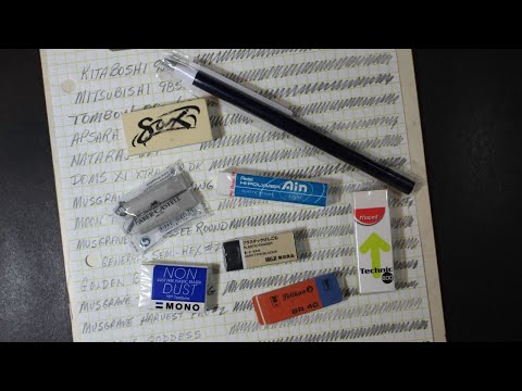 Ultimate Eraser review part 2 - electric erasers + Faber Castell - Jason  Morgan 