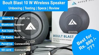 boult bluetooth speaker
