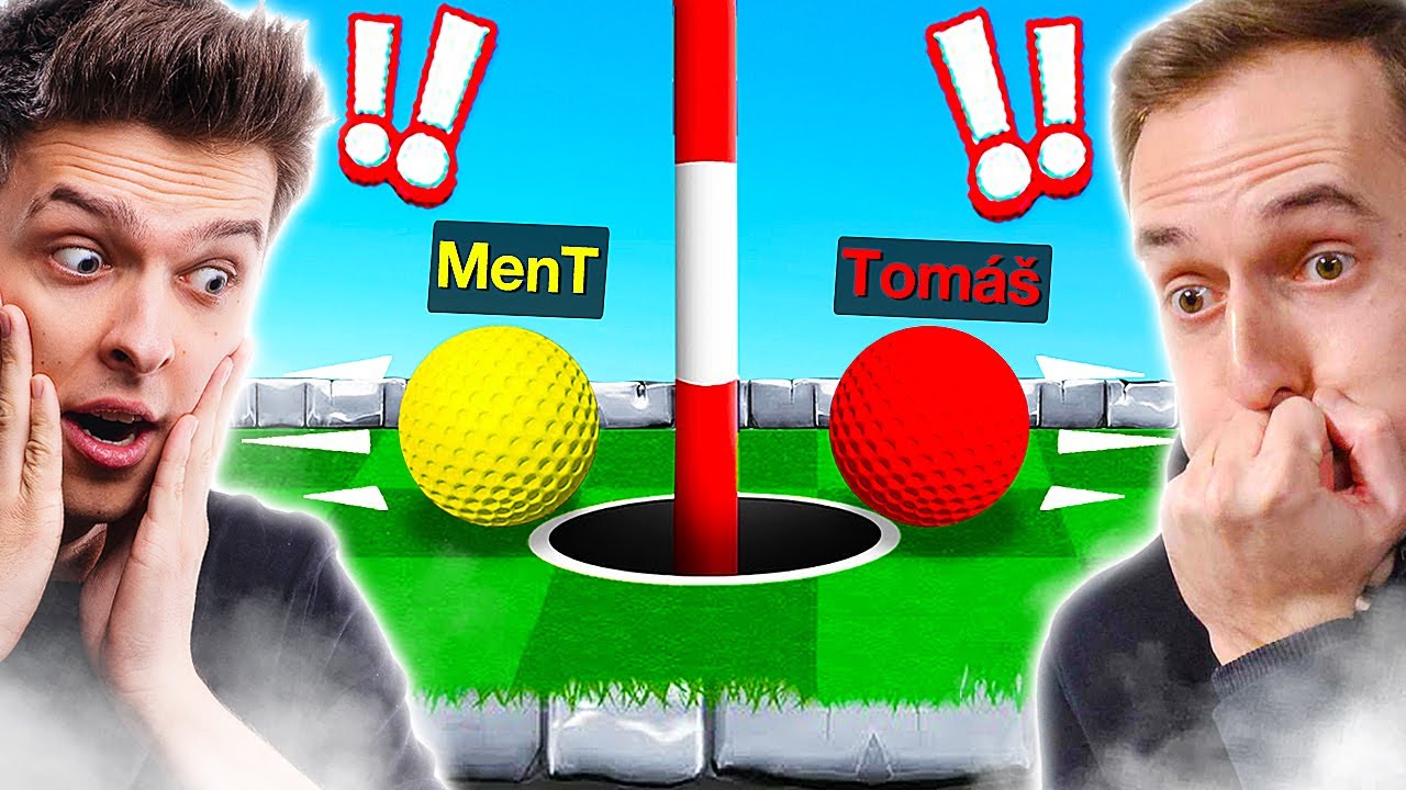 KDO JE LEPŠÍ GOLFER? TOMÁŠ NEBO JÁ?