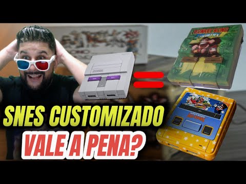😱 Super Nintendo Como Você Nunca Viu