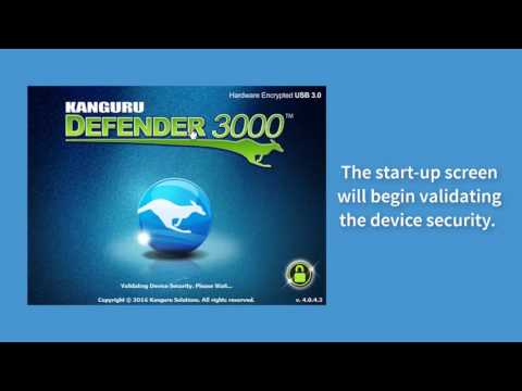 How to Easily Login and Logout of a Kanguru Defender Encrypted Drive