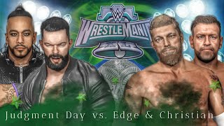 Road to WrestleMania 40: The Judgment Day vs Edge and Christian  SmackDown Tag Team Championship