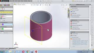 Model 1 Coffee Mug Using Revolve and sweep
